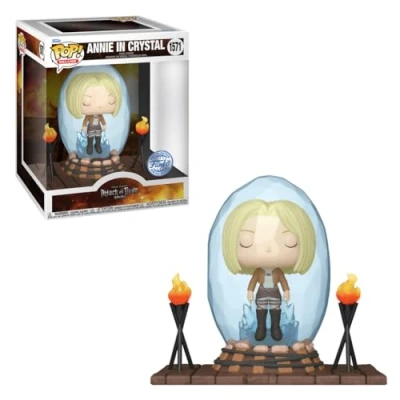 Afbeelding van Funko Pop! Deluxe: Aanval op de Titans Annie in Crystal (Hot Topic Exclusive)
