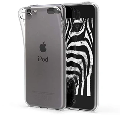 Afbeelding van kwmobile Case geschikt voor Apple iPod Touch 6G / 7G (6de en 7de generatie) Silicone Backcover beschermhoes Hoesje in transparant