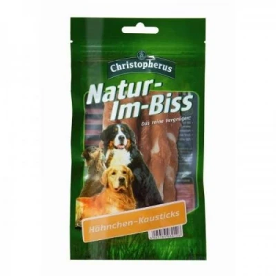 Afbeelding van Allco Christopherus Snack Hähnchenkausticks 12x70g Huhn