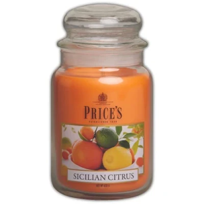 Afbeelding van Prices&#039;s Grande Jarre Sicllian Citrus Kaars