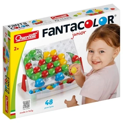 Afbeelding van Quercetti 4190 Fantacolor Junior activiteiten en ontwikkelingsspeelgoed, mozaïeken
