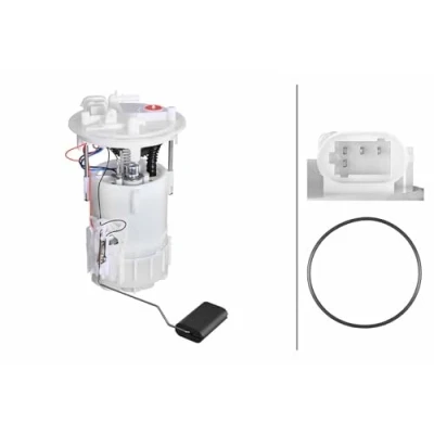 Afbeelding van HELLA 8TF 358 306 871 Brandstoftoevoereenheid Met pakking, brandstoftoevoermodule Electrisch Benzine