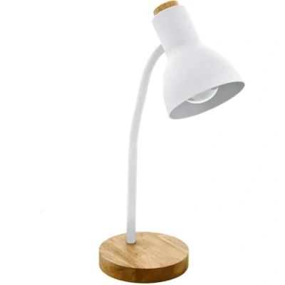 Afbeelding van EGLO Veradal Tafellamp E27 42 cm Bruin/Wit
