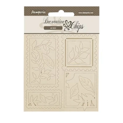 Afbeelding van Stamperia Dewdrops SCB246 decoratief papier, 14 x 0,1 cm, bruin