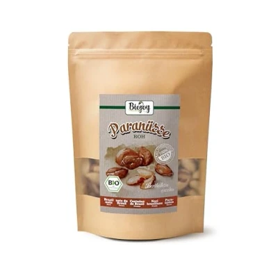 Image de Biojoy Noix du Brésil BIO (500 g), entières, décortiquées et sans additifs
