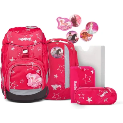 Afbeelding van ergobag set van 6 ergonomische schoolrugzakken, Cinbärella, Schooltas
