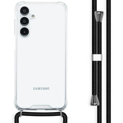 Afbeelding van imoshion Hoesje Geschikt voor Samsung Galaxy A16 (5G) met koord Backcover Zwart