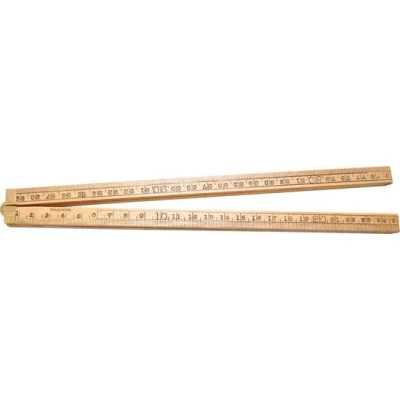 Afbeelding van Duimstok 1M Hout 4Dlg Skandia