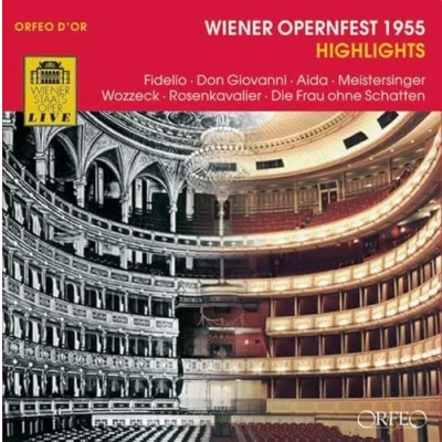 Afbeelding van Chor Und Orchester Der Wiener Staat Opernfest 1955 Highlights (3 CD)