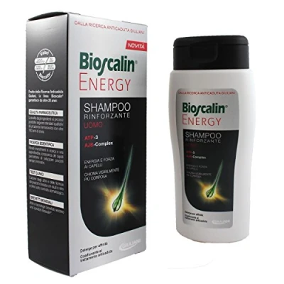 Afbeelding van Bioscalin Energy Versterkende shampoo met ATP en AJB, 200 ml, voor heren