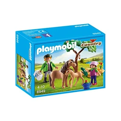 Afbeelding van PLAYMOBIL Dierenarts met pony&#039;s 6949