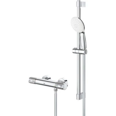 Afbeelding van GROHE Grohtherm 1000 Performance douchesysteem met glijstang 60 cm en