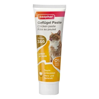 Afbeelding van beaphar Pasta voor Katten 2 x Gevogelte (200 g)