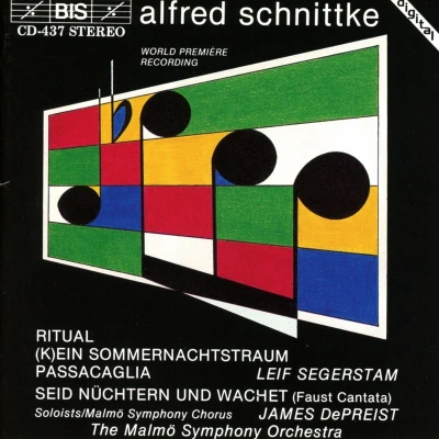 Afbeelding van Malmö Symphony Orchestra, James DePreist Schnittke: Ritual For Large Orchestra (CD)