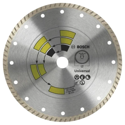Afbeelding van Bosch Accessories 2609256409 Diamanten doorslijpschijf Diameter 230 mm 1 stuk(s)