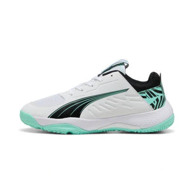 Afbeelding van Accelerate UNTMD handbalschoenen, Zwart/Wit, Maat 37 PUMA