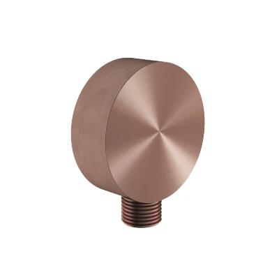 Afbeelding van HotBath Archie Wanduitlaat Geborsteld Koper PVD AR500BCP