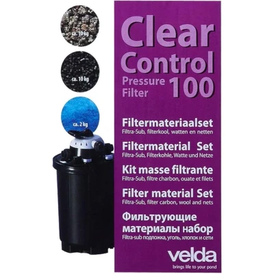 Afbeelding van Velda Filter Filtermateriaal pakket voor Clear Control 100
