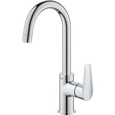 Afbeelding van GROHE Professional BauEdge wastafelmengkraan L size met waste