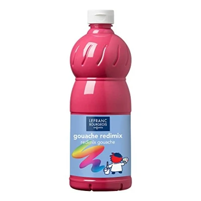 Afbeelding van L&amp;B Plakkaatverf Redimix Tyrian Rose 1L
