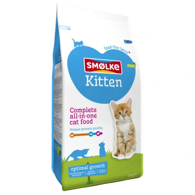 Afbeelding van Smolke Kitten Kip&amp;Lam&amp;Vis Kattenvoer 2 kg