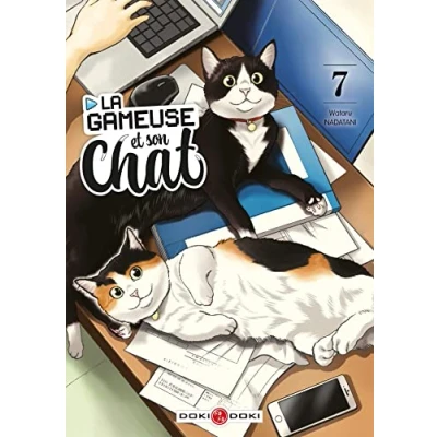 Afbeelding van LA GAMEUSE ET SON CHAT,07