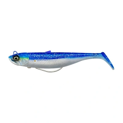 Afbeelding van Savage Gear Minnow Sinking Weedless Blue Pearl Silver 12.5cm (28g) (2+1) Shad
