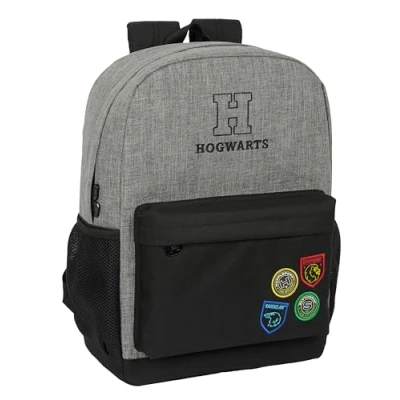 Afbeelding van Schoolrugzak Harry Potter House of champions Zwart Grijs 32 x 43 14 cm