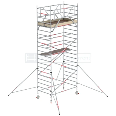 Afbeelding van Altrex RS Tower 32 Traditioneel 1.35x2.45 7.2 m WH Hout
