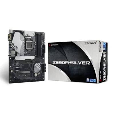Afbeelding van Biostar Moederbord Z590A Silver (Z590,S1200,ATX, Intel)