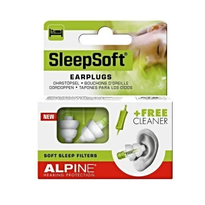 Afbeelding van 2x Alpine Oordopjes Sleepsoft 1 set