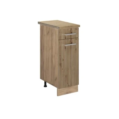 Afbeelding van Vicco R Line Keukenkast, eiken, ambachtelijk goud, 30 cm, eiken AP