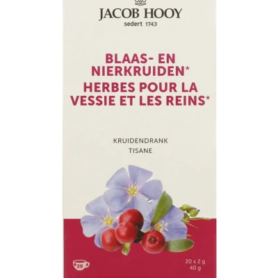 Afbeelding van Jacob Hooy Blaas En Nier Thee Zakjes 20ST