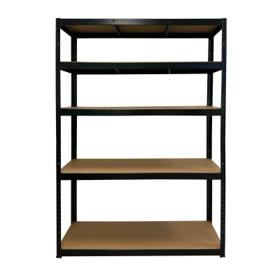 Afbeelding van ERRO Stellingkast 5 planken 120cm zwart