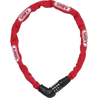 Afbeelding van Abus kettingslot code Steel O Chain 5805C/75 red SL724954