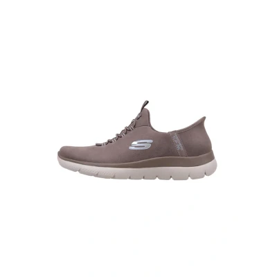 Afbeelding van Skechers Arch Fit Comfy Wave Damessneakers, Bruin