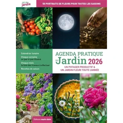 Afbeelding van AGENDA PRATIQUE DU JARDIN 2026