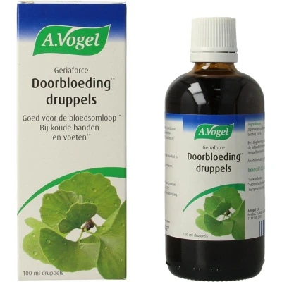 Afbeelding van A.Vogel Geriaforce Doorbloeding* druppels 100ML