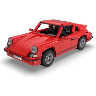 Afbeelding van Cada Classic Sports Car Design by M.Schlegel C61045W Compatible met de bekende merken Bouwset, constructieset 1429 onderdelen