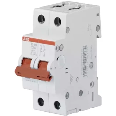 Afbeelding van ABB hoofdschakelaar mistral lijn 2 P 63A SD202/63