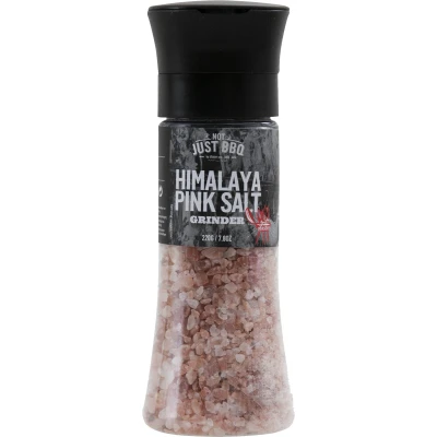 Afbeelding van Not Just BBQ Himalaya Pink Salt Grinder 220 gram Range Pakistan