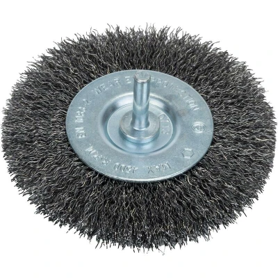 Afbeelding van Bosch Accessories 2609256532 Schijfborstels voor boormachines gegolfde draad, 100 mm diameter = Schacht Ø 6 1 stuk(s)