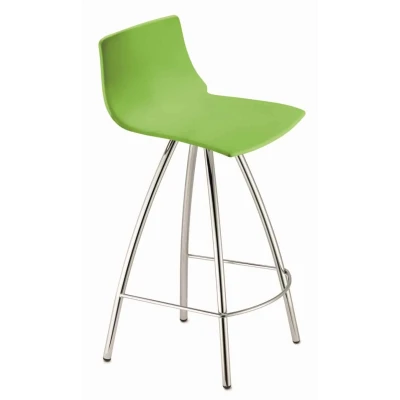 Afbeelding van Barkruk modern voor thuis cafe of kantine Pistache