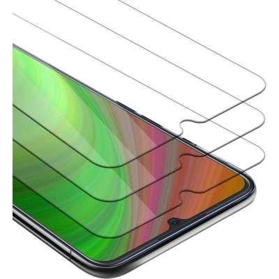 Afbeelding van Cadorabo 3x Screenprotector geschikt voor Oppo A91 Beschermende Pantser Film in KRISTALHELDER Getemperd (Tempered) Display beschermend glas 9H hardheid met 3D Touch