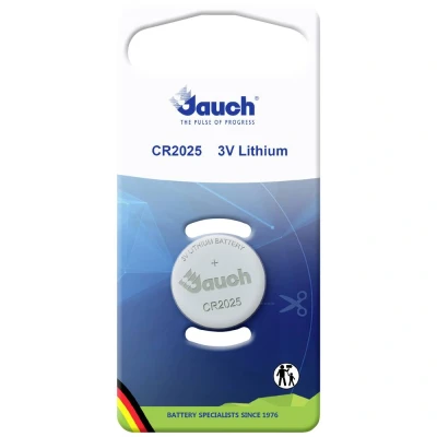 Afbeelding van Jauch Quartz Knoopcel CR2025 3 V 1 stuk(s) 165 mAh Lithium