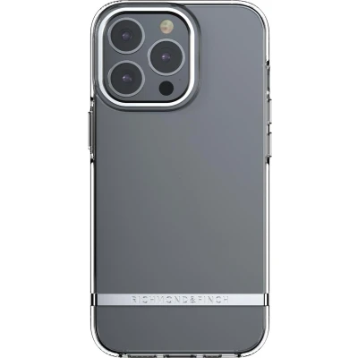 Afbeelding van Richmond &amp; Finch Clear Case Collection Apple iPhone 13 Pro Max Transparent/Silver