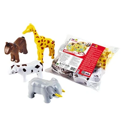 Image de Puzzle 3d Magnetiques Animaux Sauvage Lot De 4