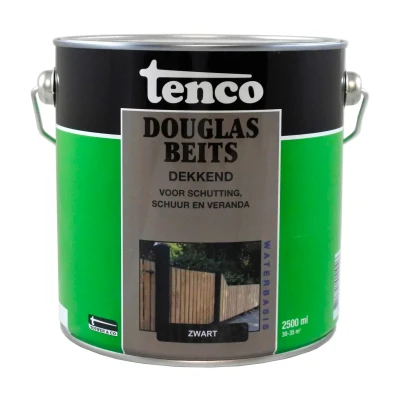 Afbeelding van Tenco Douglas Beits Dekkend Zwart 2,5 liter