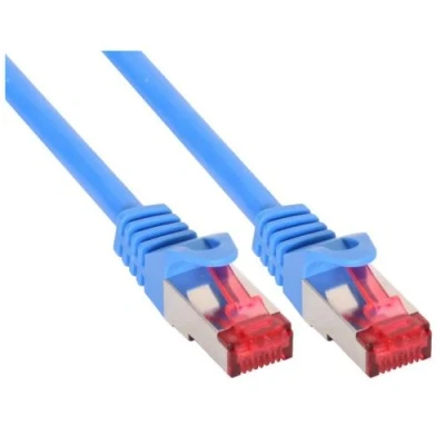 Image de InLine cordon de raccordement 3 m bleu