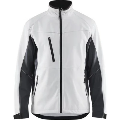 Image de Veste softshell blanc/gris foncé